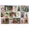 Image 3 : Christmas Holiday Greeting Postcards Approx. 100