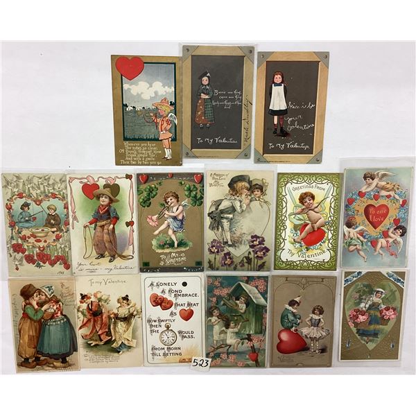 Valentine's Day Holiday Greeting Postcards 27