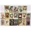 Image 1 : New Year Holiday Greeting Postcards Approx. 65