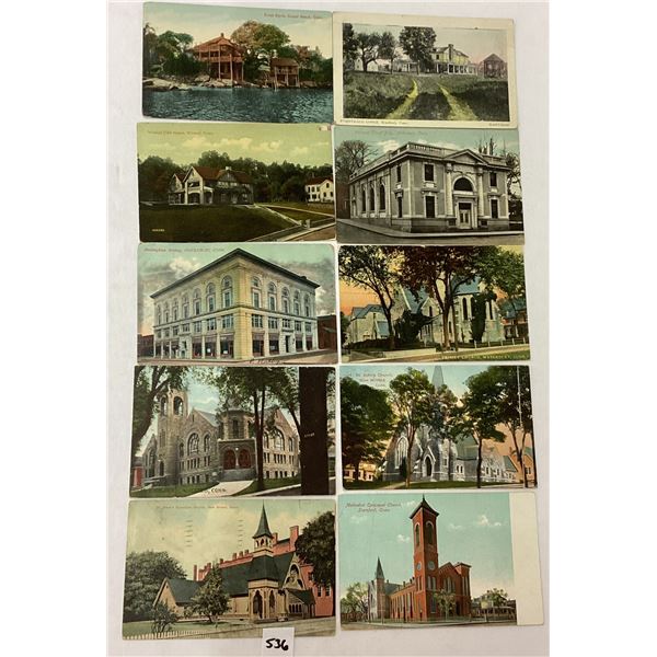 Connecticut Postcards Approx. 45