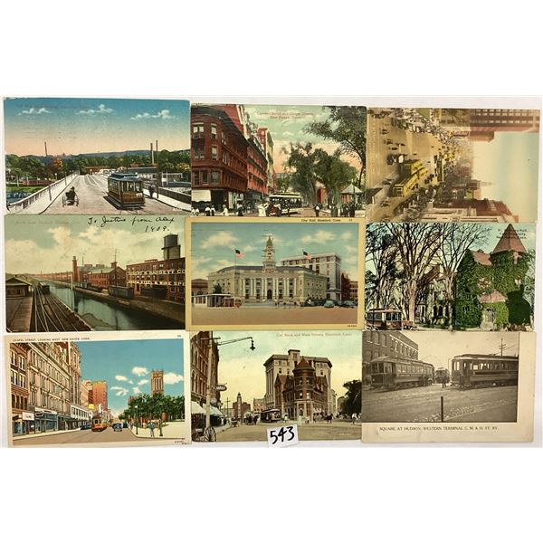 Connecticut Trolley Postcards 18