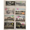Image 3 : Partial Sorted Railroad Train Postcards Approx. 90