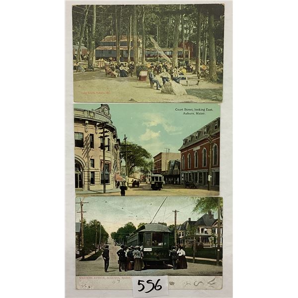 Maine Trolley Postcards 21