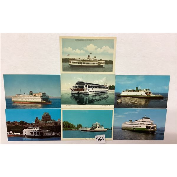 Ships - Automobile Ferry Postcards 14
