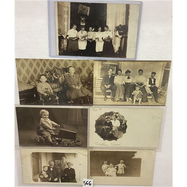Real Photo People with Dolls & Toys 16