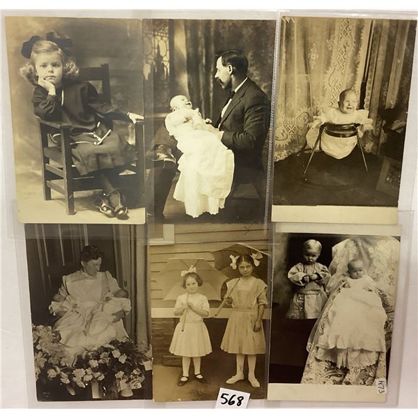 Real Photo Children & Baby Postcards 15