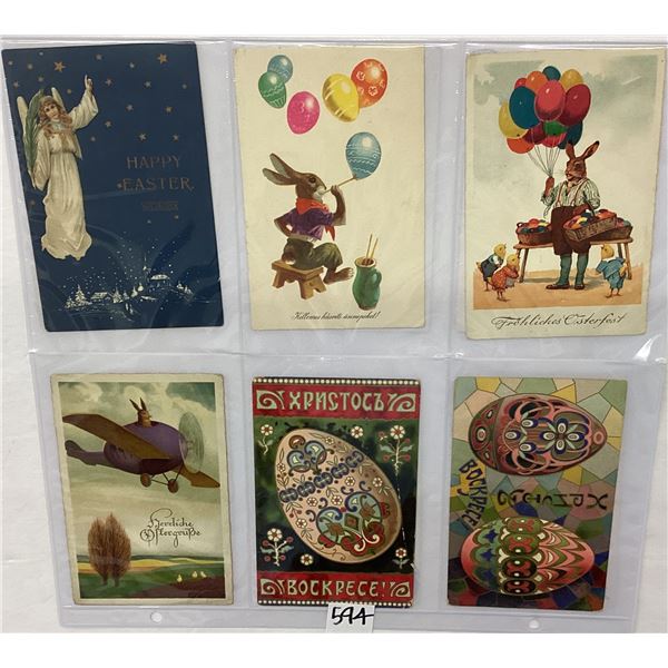 Easter Holiday Greeting Postcard Album Approx. 70