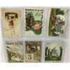 Image 4 : Easter Holiday Greeting Postcard Album Approx. 70