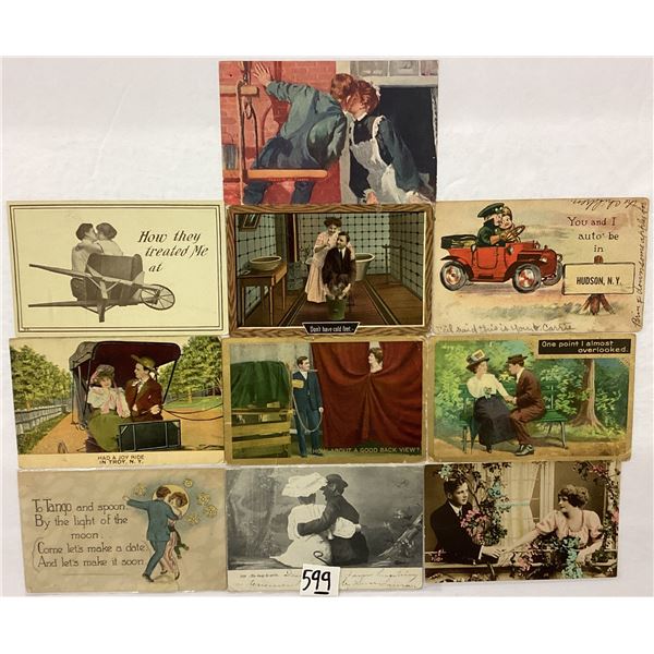 Romance - Lovers - Couples Approx. 110 Postcards