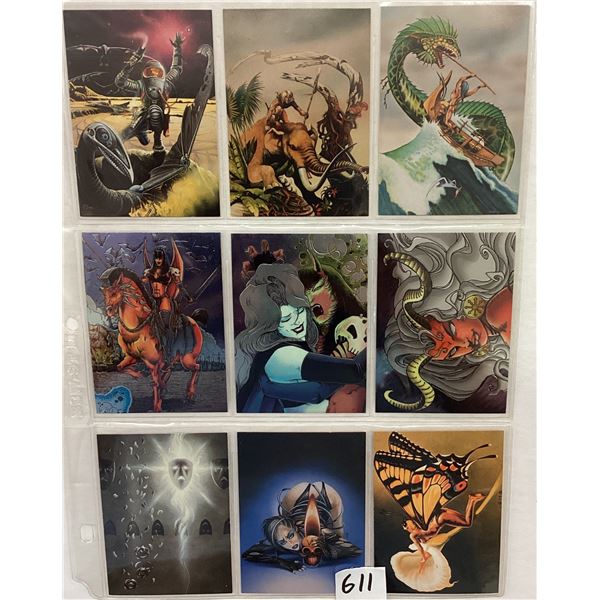 Album of Approx. 120 Collector Cards