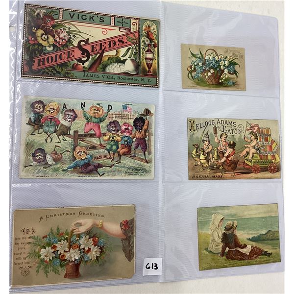 Ephemera - Trade Card Album Approx. 75