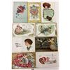 Image 4 : Valentine's Day Holiday Greeting Postcards Approx. 55