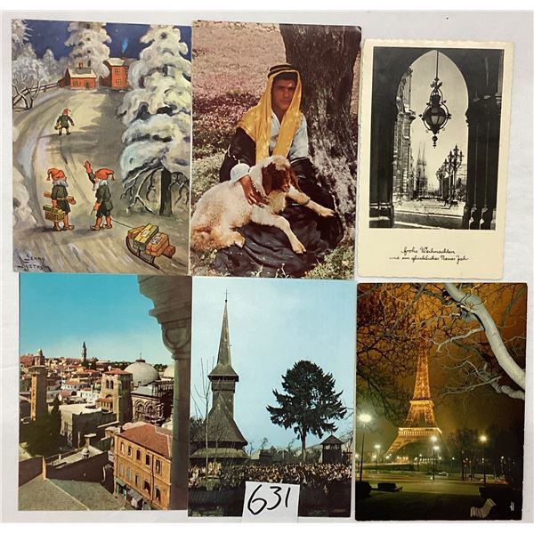 Sorted International Postcards 400+