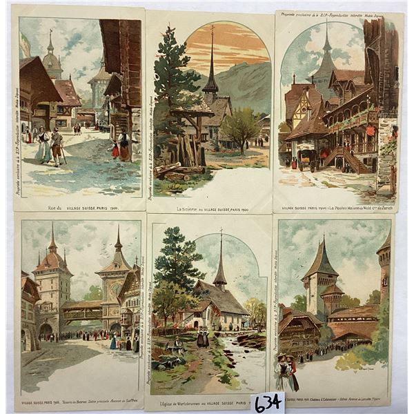 1900 Paris Exposition Postcards 37