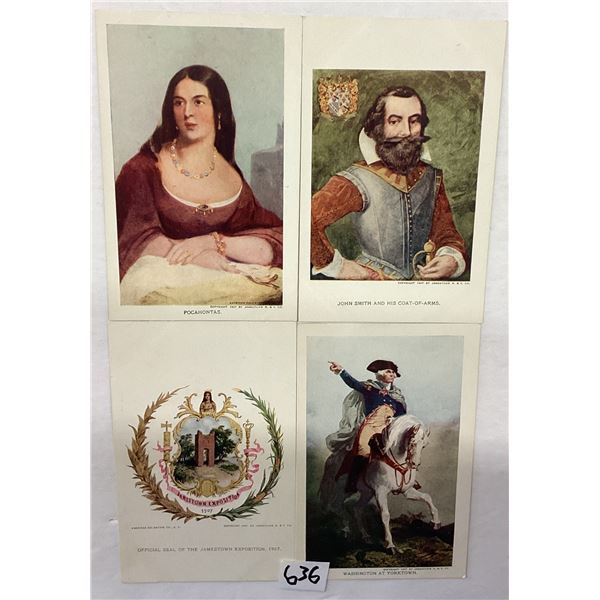 1907 Jamestown, Virginia Exposition Postcards 21
