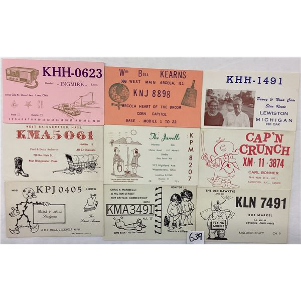 QSL HAM Radio Cards Approx. 260