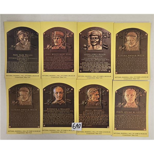Sports - Baseball Hall of Fame Postcards Approx. 500