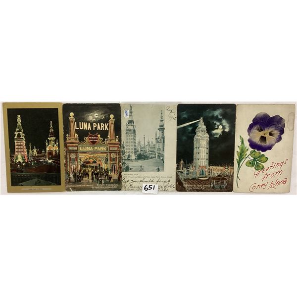 Coney Island, New York Amusement Park Postcards 24