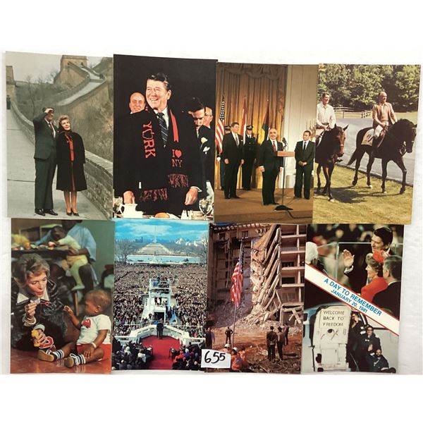 Political Ronald Reagon & Related Postcards Approx. 760