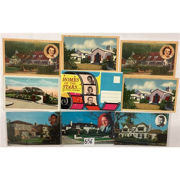 Movie Star Home Postcards Approx. 45
