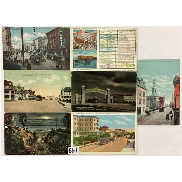 New Jersey Trolley Postcards 16