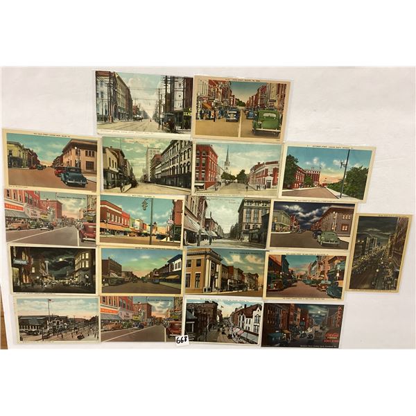 Virginia Street Scene Postcards 19