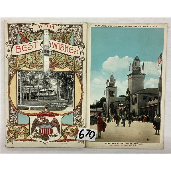 Rye, New York Amusement Park Postcards 20