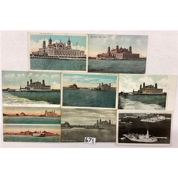 Ellis Island, New York City Postcards 24