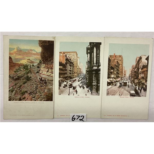 Private Mail Detroit Publishing Postcards 21