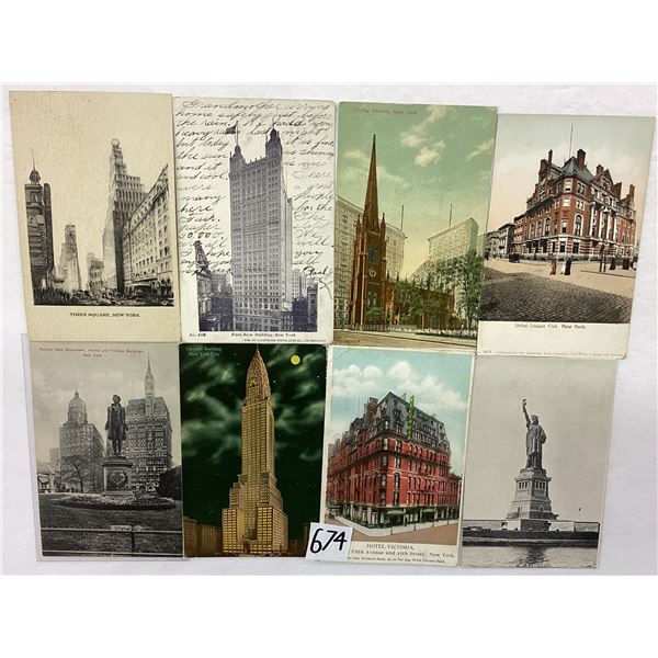New York City Postcards Approx. 160