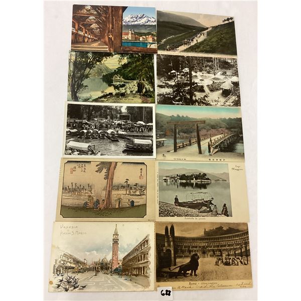 Sorted International Postcards Approx. 620