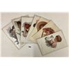 Image 3 : Group of 7 Harrison Fisher Pretty Lady Signed Artist Postcards