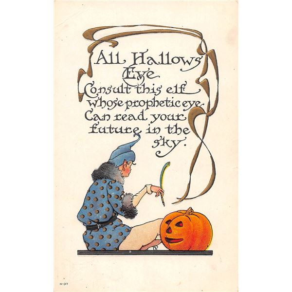All Hallows Eve Halloween Holiday Greeting PC