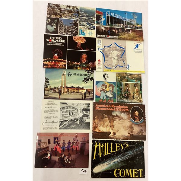 Partially Sorted Box of Approx. 625 Postcards