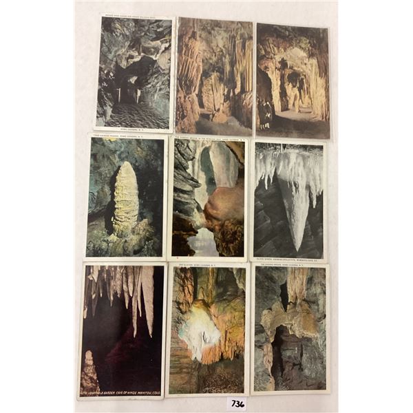 Caves & Caverns Approx. 175 Postcards