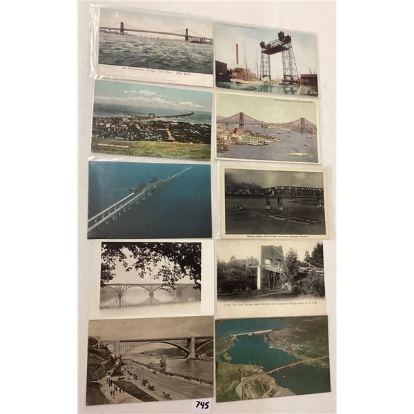 Bridges on Postcards Approx. 170