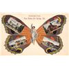 Image 1 : Greetings from Paso Robles Hot Springs, California Butterfly Woman Postcard