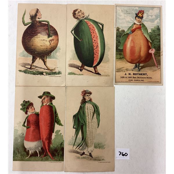 Ephemera - Veggie Head Trade Cards 5