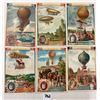 Image 1 : Ephemera - Liebig Advertising Air Ship Trade Cards 6