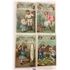 Image 1 : Easter Children Greetings Set of 4 Postcards