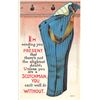 Image 3 : 5 Humor Greeting Men's Britches Postcards