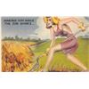 Image 2 : 4 Linen Pin Up Women Postcards