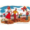 Image 7 : Set of 10 Comic Humor Risque Postcards