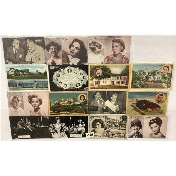 Actors - Actresses - Hollywood Postcards 65+