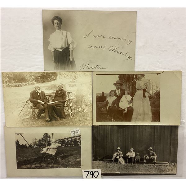 Real Photo Men & Women Postcards Approx. 60