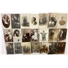 Image 3 : Real Photo Men & Women Postcards Approx. 60