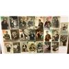 Image 1 : Tinted Real Photo Happy New Year Holiday Postcards 23
