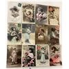Image 4 : Tinted Real Photo Women Postcards Approx. 75