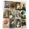 Image 5 : Tinted Real Photo Women Postcards Approx. 75