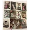 Image 6 : Tinted Real Photo Women Postcards Approx. 75